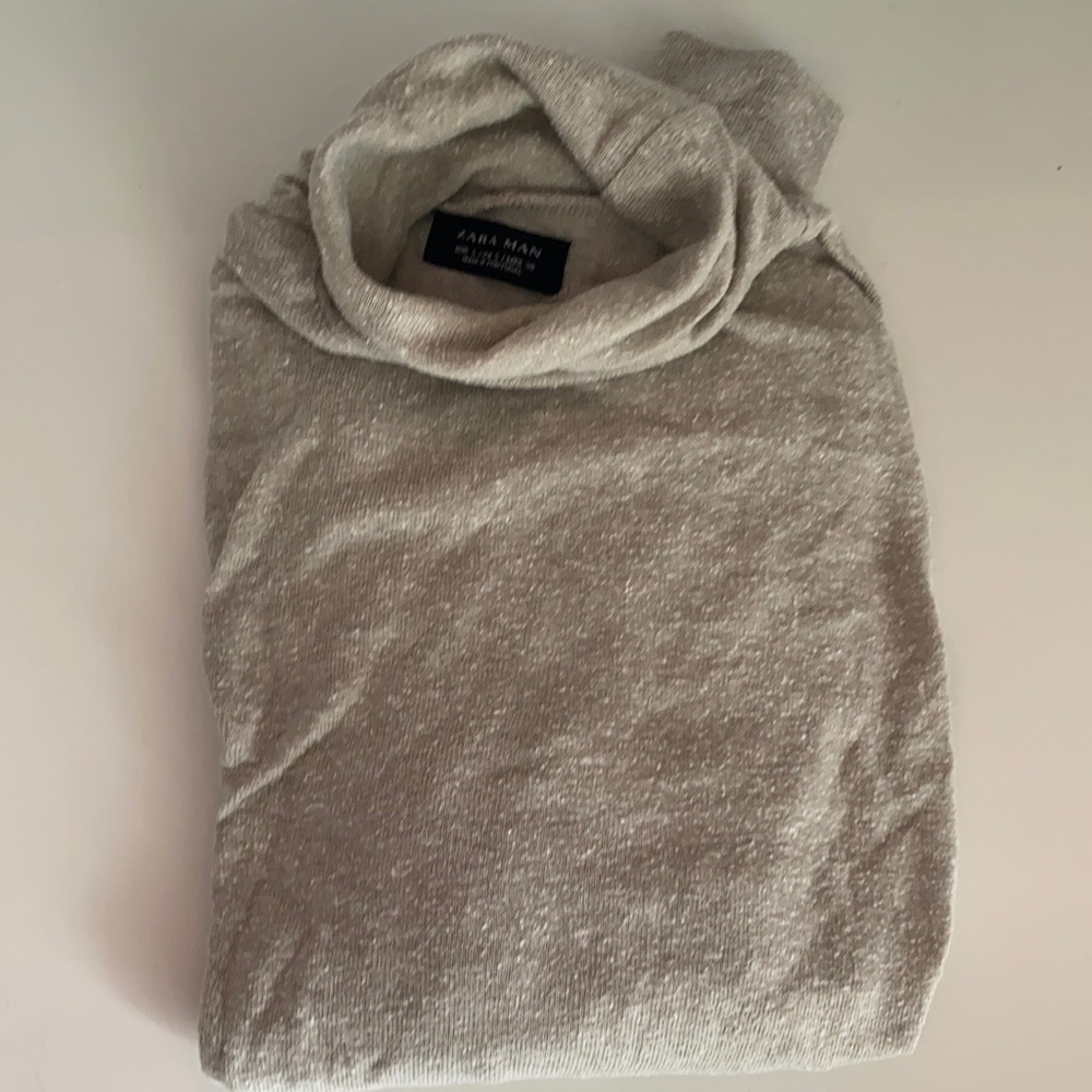 Zara beige turtleneck